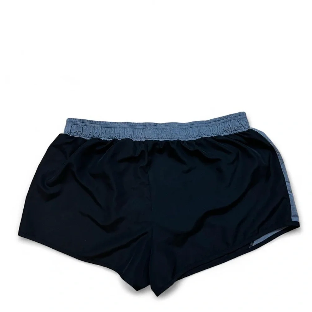 N.Y.L. Sports Black and Gray Elastic Shorts with built in underwear